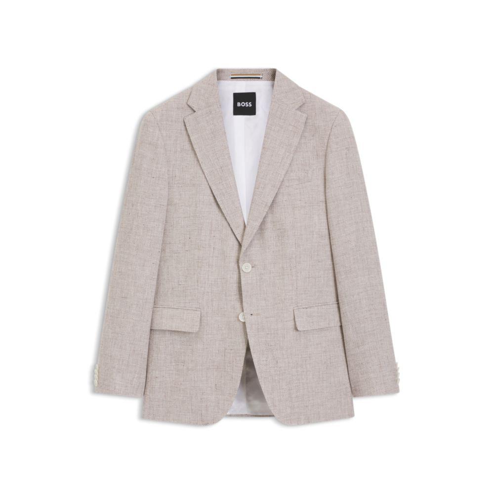Veste cintrée à motif pied-de-poule image 2