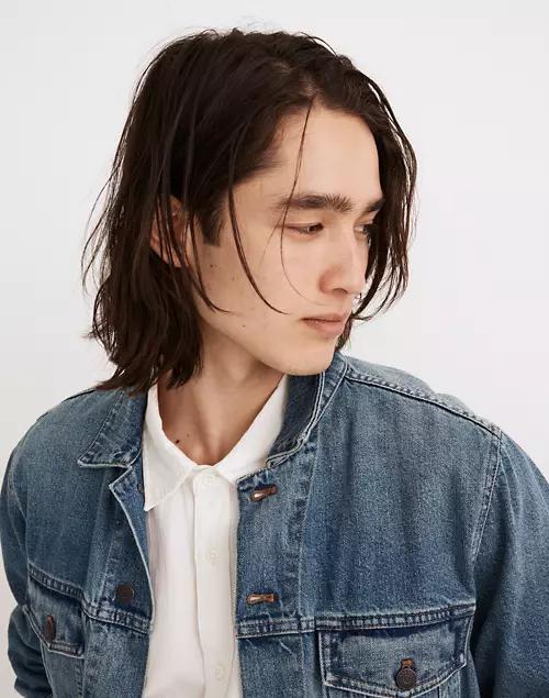 Classic Jean Jacket in Allard Wash商品第4张图片规格展示