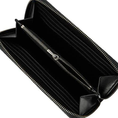 商品Coach|Black Accordion Wallet In Signature Leather,价格¥704,第3张图片详细描述