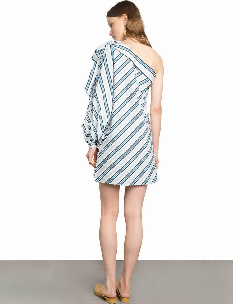 商品Pixie Market|Audrey Bow Tie One Sleeve Dress,价格¥265,第5张图片详细描述