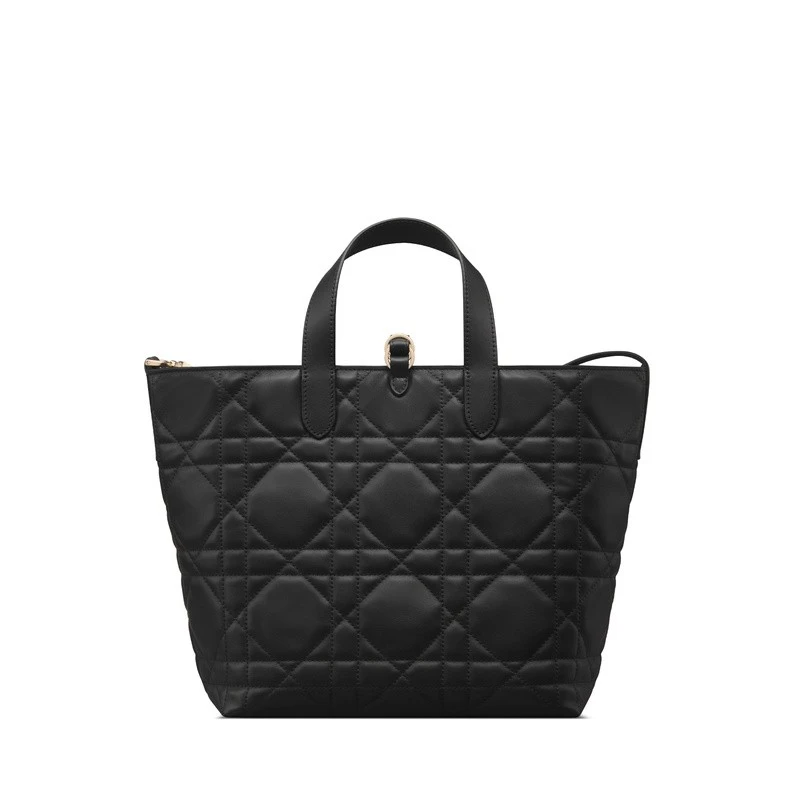 商品Dior|Dior 迪奥 Toujours系列女士黑色牛皮手提包,价格¥28898,第4张图片详细描述