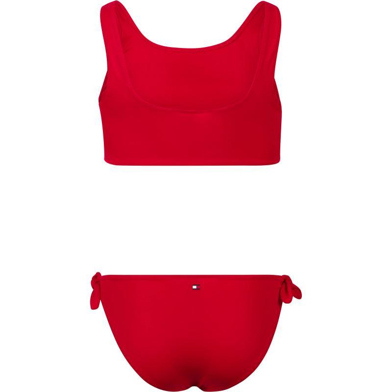 商品Tommy Hilfiger|Logo bikini in red,价格¥403,第4张图片详细描述