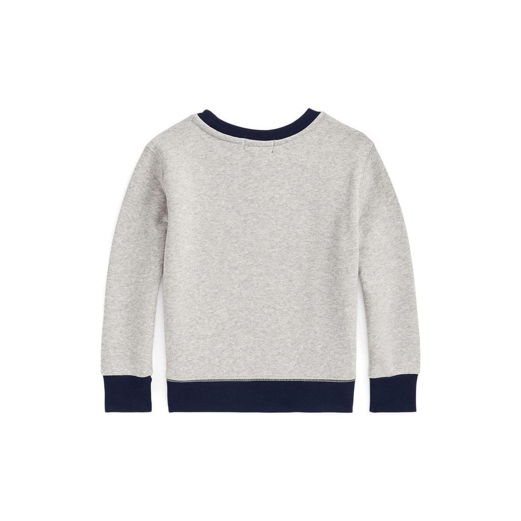 商品Ralph Lauren|Logo Fleece Sweatshirt (Little Kids),价格¥271-¥299,第4张图片详细描述