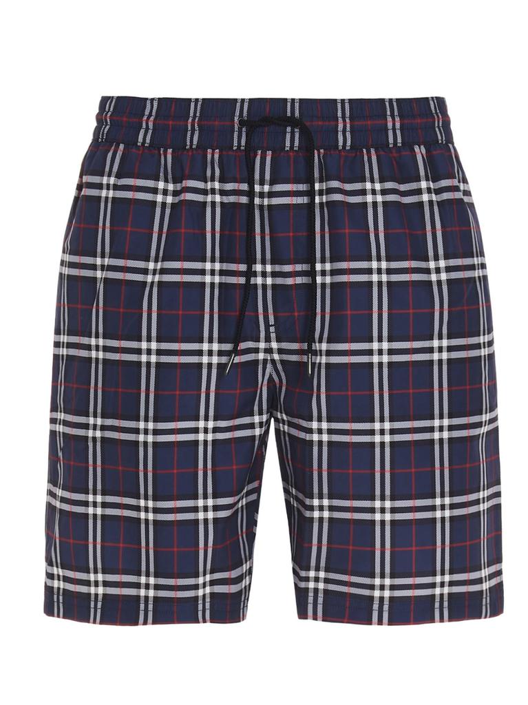 Burberry Check Drawcord Swim Shorts商品第1张图片规格展示