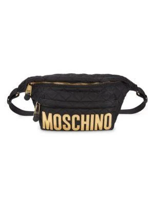 商品Moschino|Quilted Logo Belt Bag,价格¥2366,第1张图片