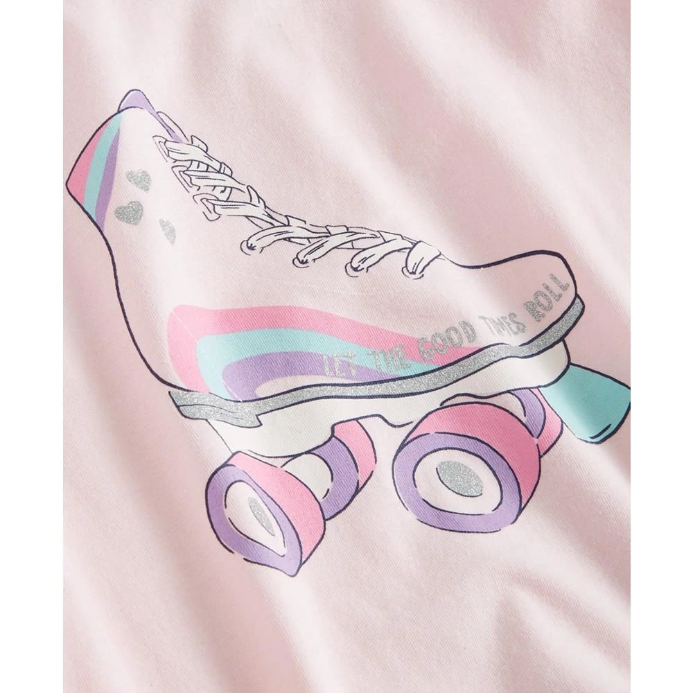 商品Epic Threads|Big Girls Roller Skate Graphic Boxy Top, Created for Macy's,价格¥59,第3张图片详细描述