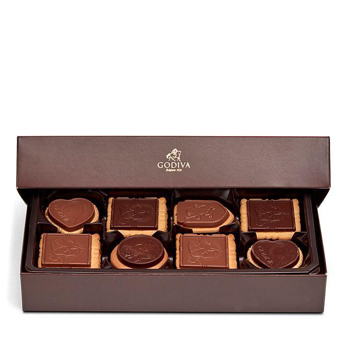 精选巧克力曲奇礼盒 32块 锡盒装商品第3缩略图预览