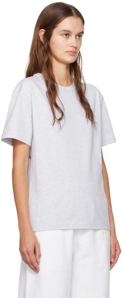 商品Alexander Wang|Gray Bonded T-Shirt,价格¥1529,第2张图片详细描述