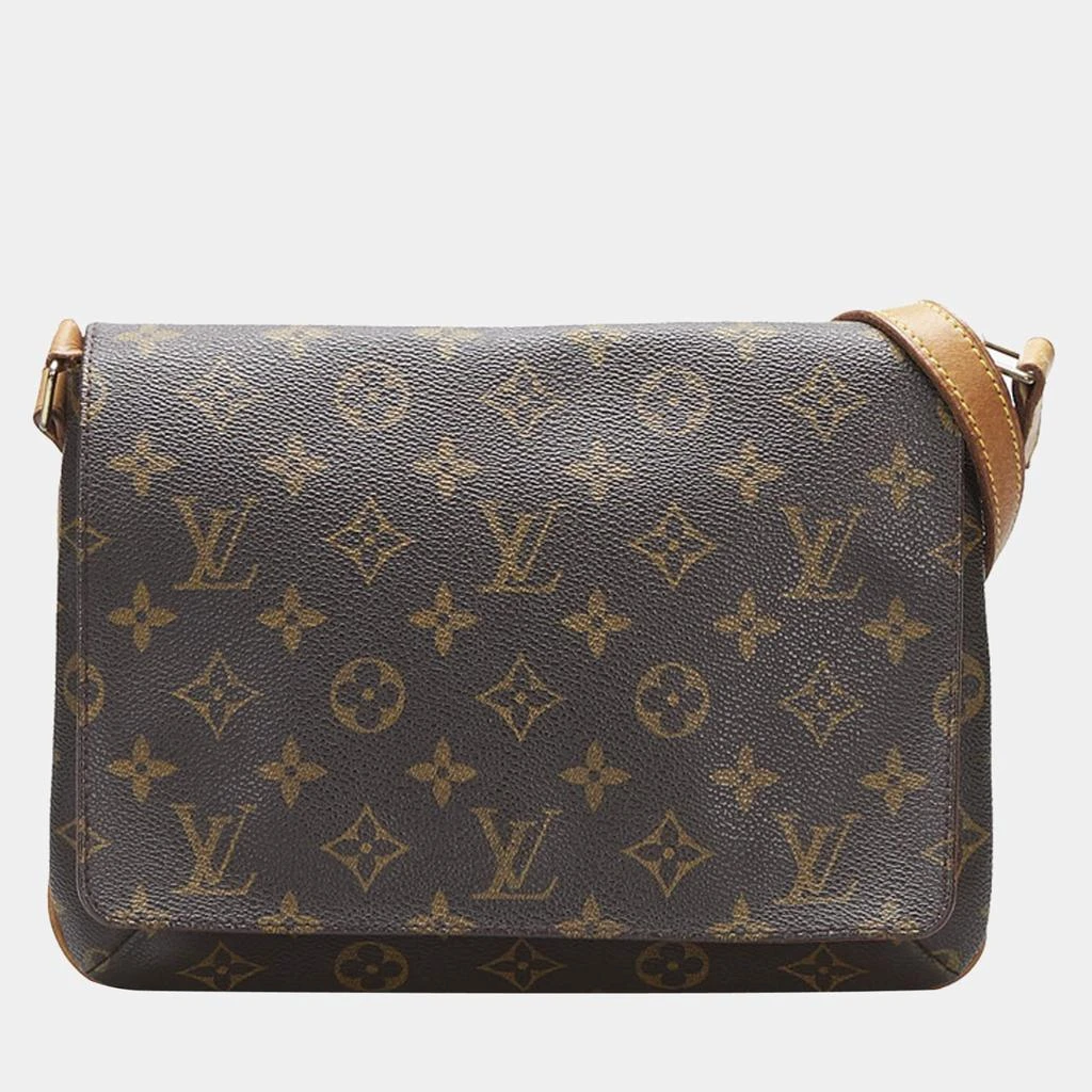 商品[二手商品] Louis Vuitton|Louis Vuitton Brown Canvas Monogram Musette Tango Short Strap Shoulder Bag,价格¥6782,第1张图片