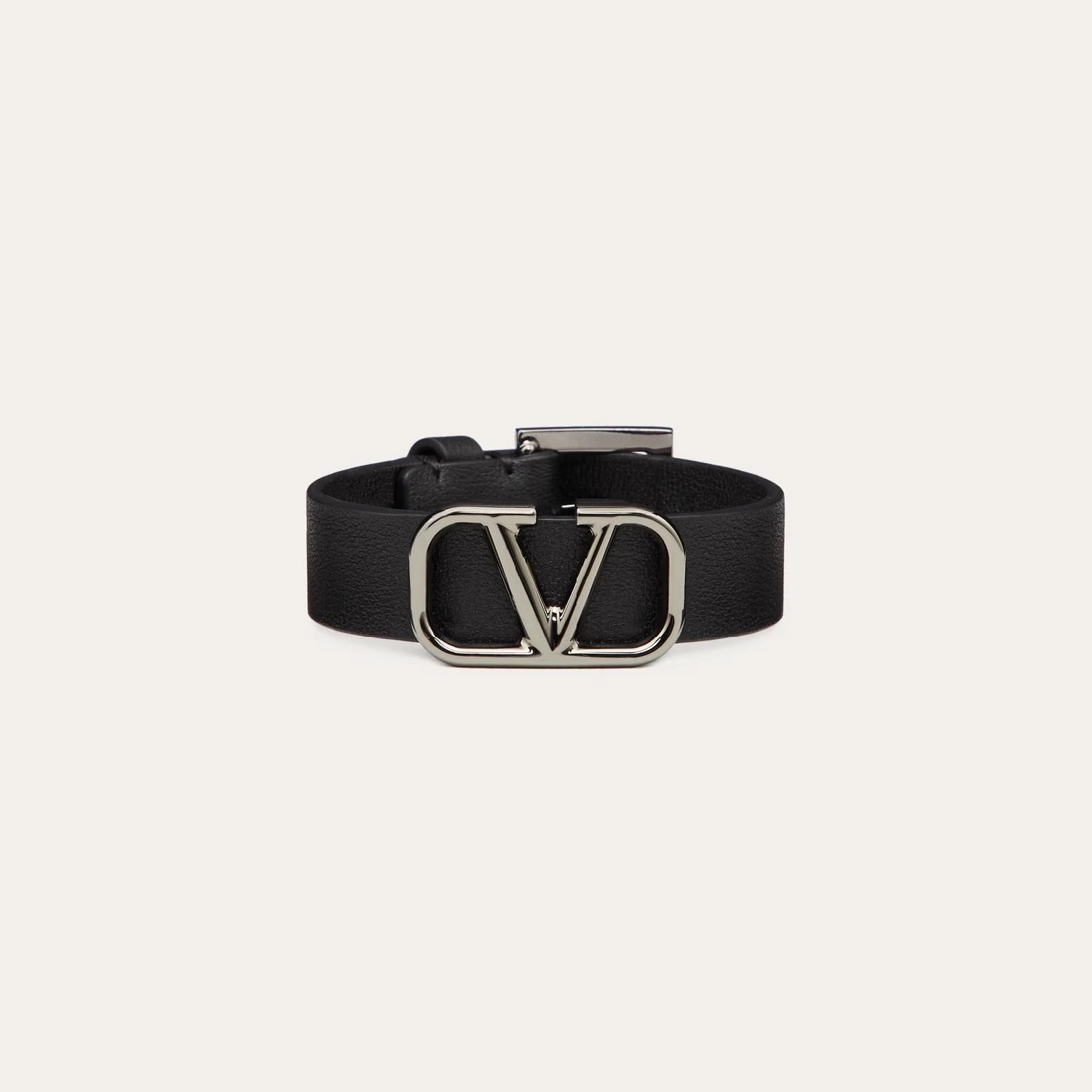 【预售】 华伦天奴 25春夏 男士 手链 BRACELET VLOGO SIGNATURE EN CUIR 3Y2J0L95VP4_0NO  商品