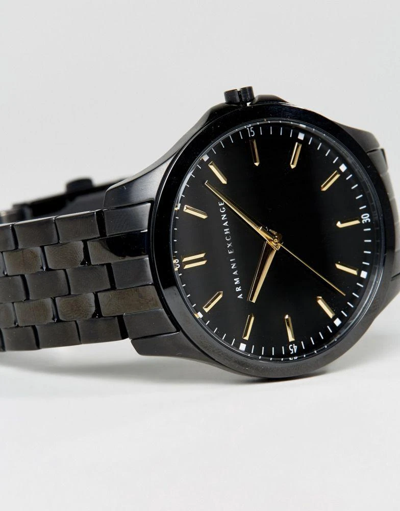 商品Armani Exchange|Armani Exchange AX2144 stainless steel watch in black,价格¥1541,第2张图片详细描述