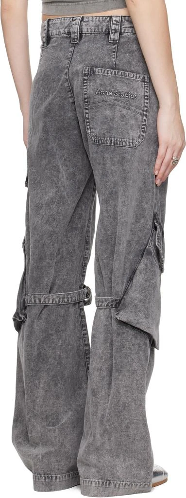 商品Acne Studios|Gray Canvas Cargo Pants,价格¥3567,第3张图片详细描述