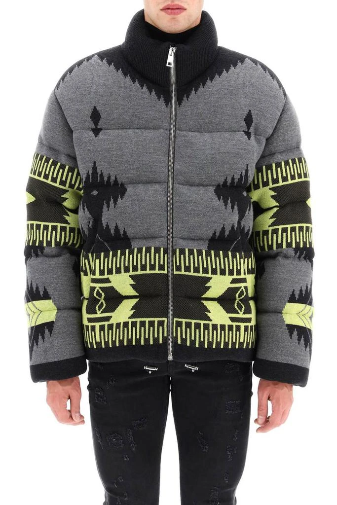商品ALANUI|Alanui icon jacquard wool down jacket,价格¥13091,第2张图片详细描述