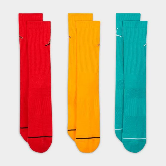 商品Jordan|Jordan Jumpman 3-Pack Crew Socks,价格¥113,第2张图片详细描述