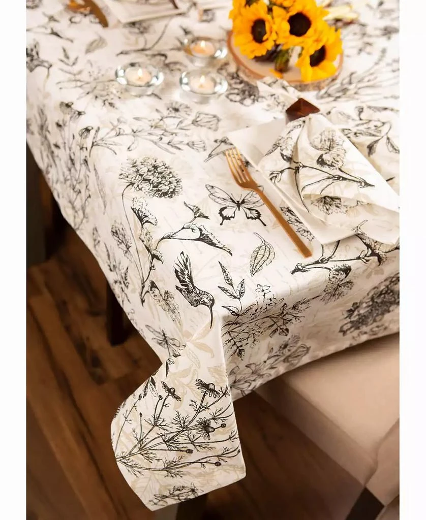 商品Design Imports|Botanical Print Table cloth 60" X 84",价格¥282,第3张图片详细描述