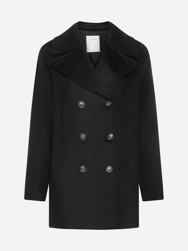 商品Max Mara|Sabine double-breasted peacoat,价格¥4922,第1张图片