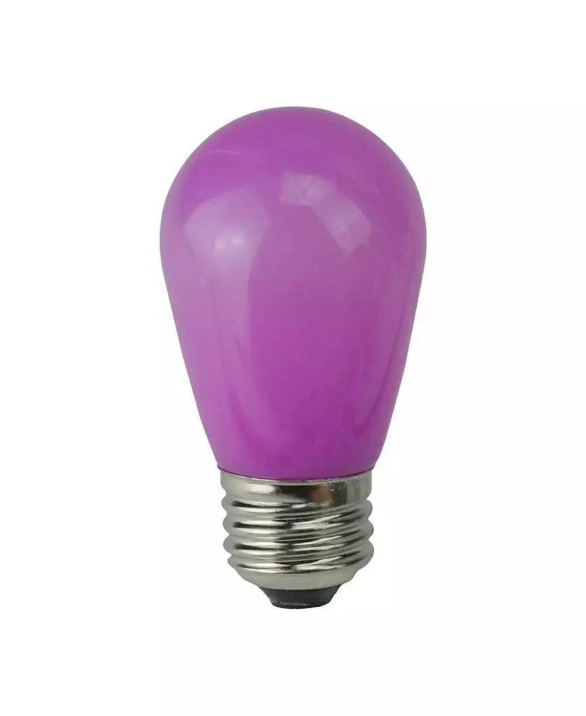 商品Northlight|Pack of 25 Opaque LED S14 Purple Christmas Replacement Bulbs,价格¥902,第1张图片