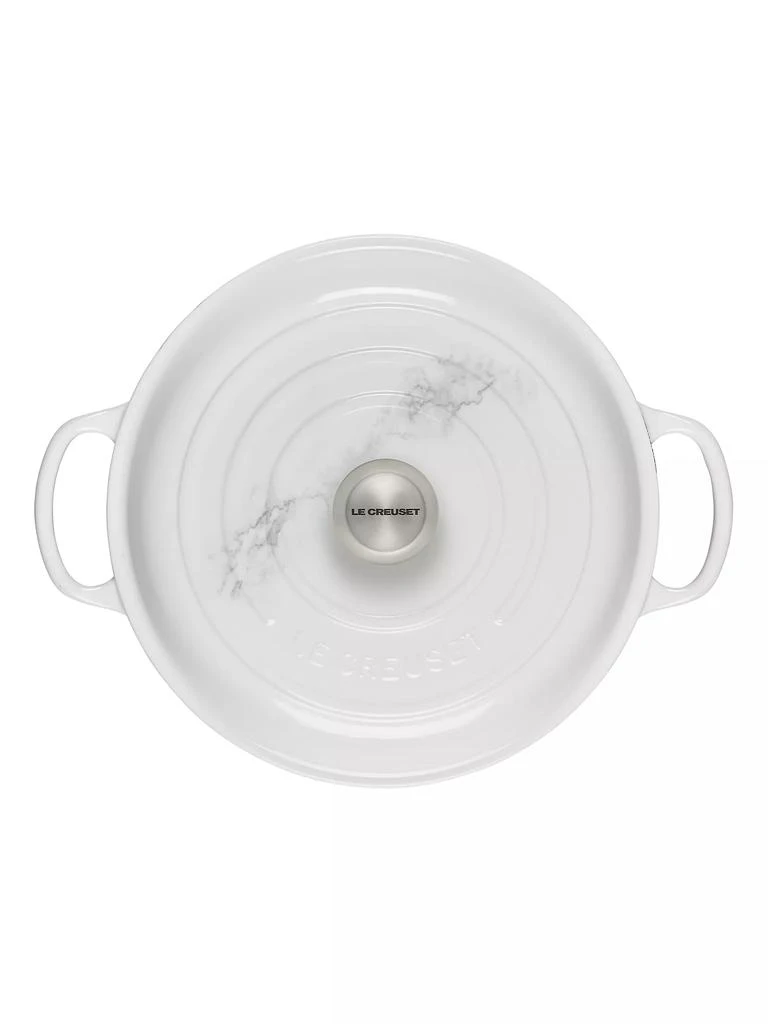 商品Le Creuset|Marble Cast Iron 3.5-Quart Braiser,价格¥3050,第4张图片详细描述