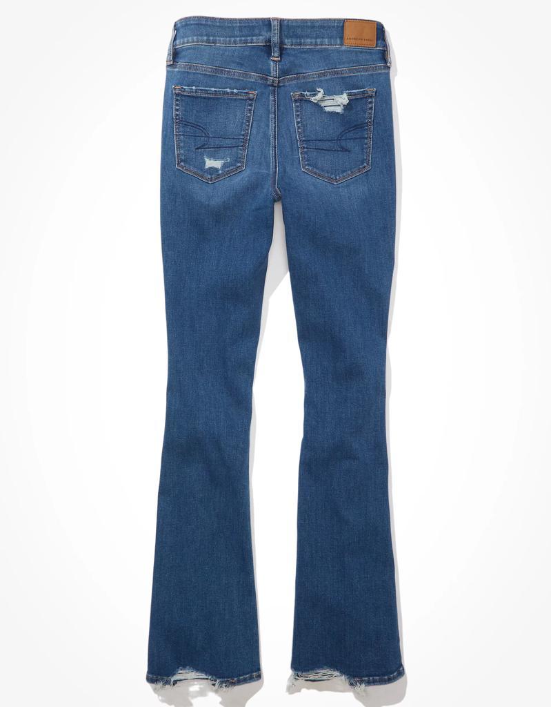 商品AE|AE Ne(x)t Level Ripped High-Waisted Skinny Kick Jean,价格¥266,第7张图片详细描述