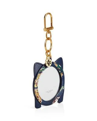 商品Tory Burch|Pig Floral Print Mirror Leather Key Fob,价格¥584,第2张图片详细描述