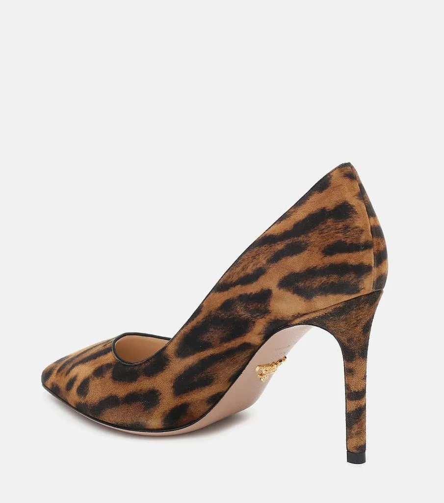 商品Prada|Leopard-print suede pumps,价格¥6274,第3张图片详细描述