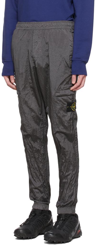男式 尼龙长裤 灰色商品第4张图片规格展示
