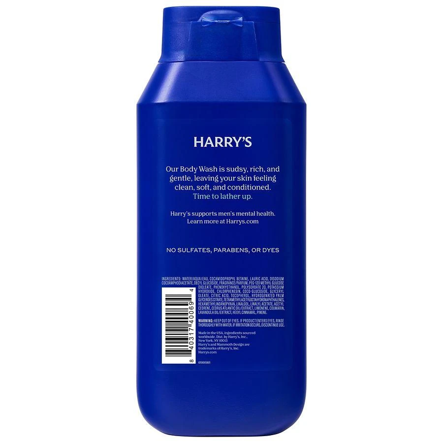 商品Harry's|Body Wash Wildlands - Sandalwood & Cypress,价格¥59,第4张图片详细描述
