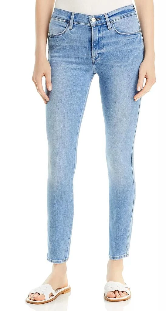 商品FRAME|Le High Skinny Jeans In Double Needle,价格¥1024,第1张图片