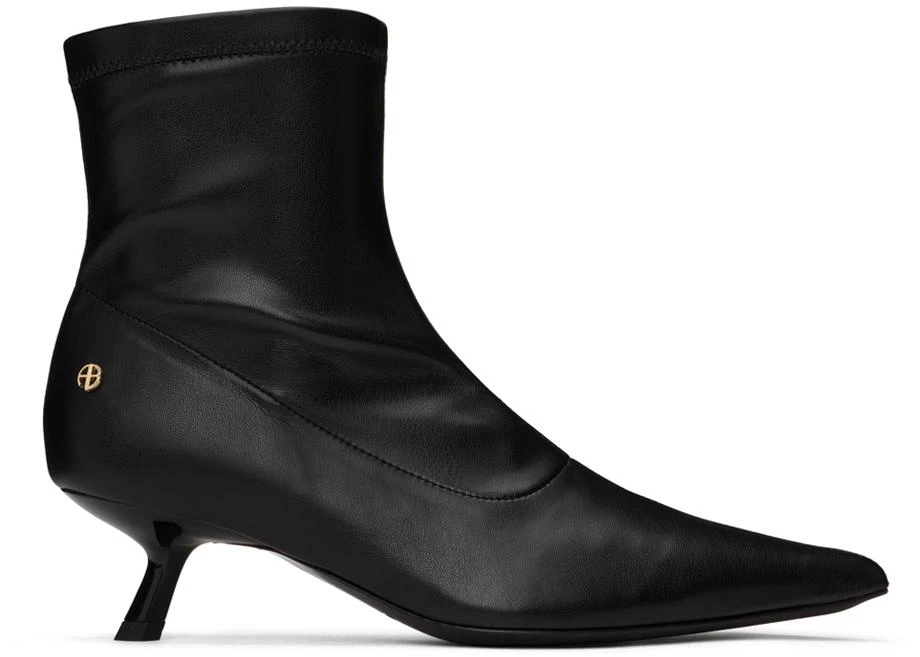 商品ANINE BING|Black Hilda Boots,价格¥2638,第1张图片