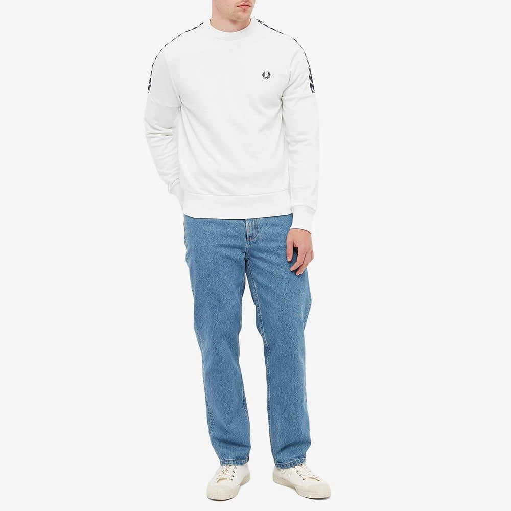 商品Fred Perry|Fred Perry Panelled Taped Crew Neck Sweat,价格¥632,第4张图片详细描述