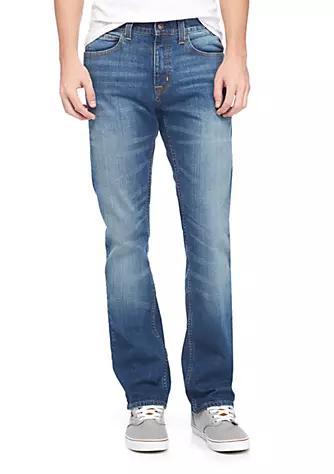 商品TRUE CRAFT|Straight Georgetown Stretch Jeans,价格¥164,第1张图片