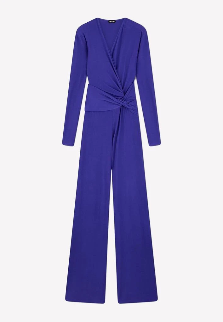 商品Tom Ford|Draped Jersey Jumpsuit,价格¥15985,第1张图片
