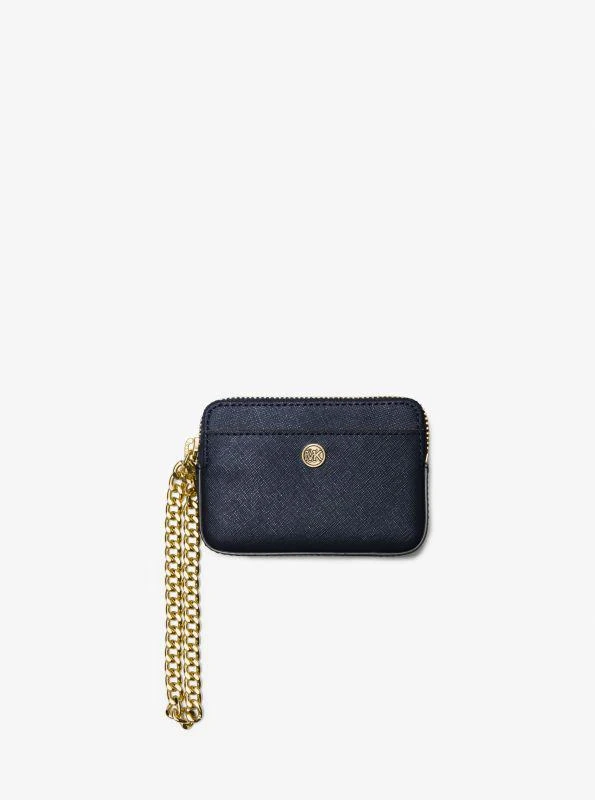 商品Michael Kors|Medium Saffiano Leather Chain Card Case,价格¥235,第1张图片