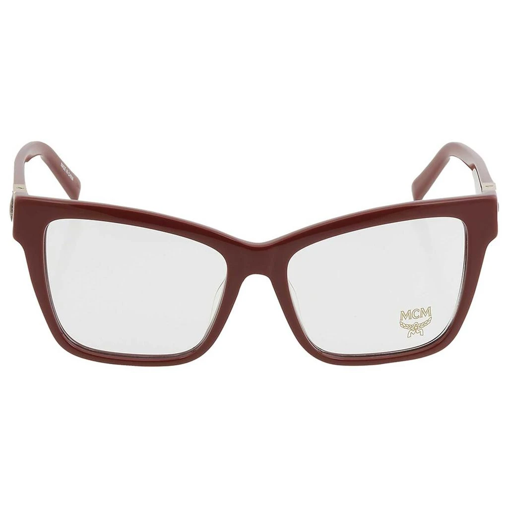 商品MCM|MCM Women's Eyeglasses - Burgundy Acetate Square Full-Rim Frame | MCM2719 602,价格¥432,第2张图片详细描述