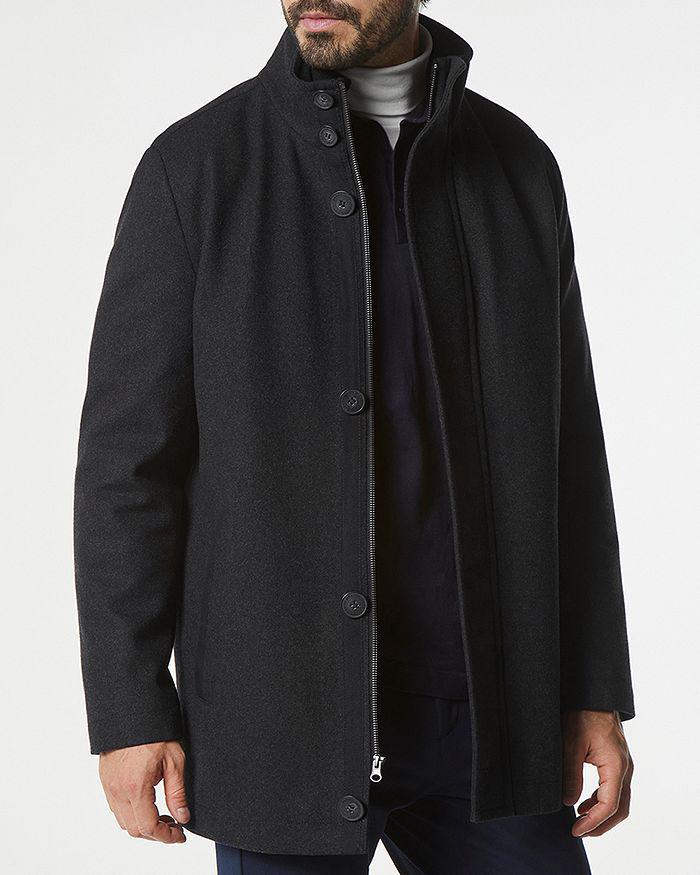 商品Andrew Marc|Dorsey Melton Car Coat,价格¥2111,第4张图片详细描述