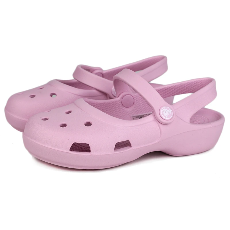 商品[国内直发] Crocs|Classic mary jane k 经典伊莎贝拉小克骆格 儿童休闲凉鞋,价格¥86,第1张图片