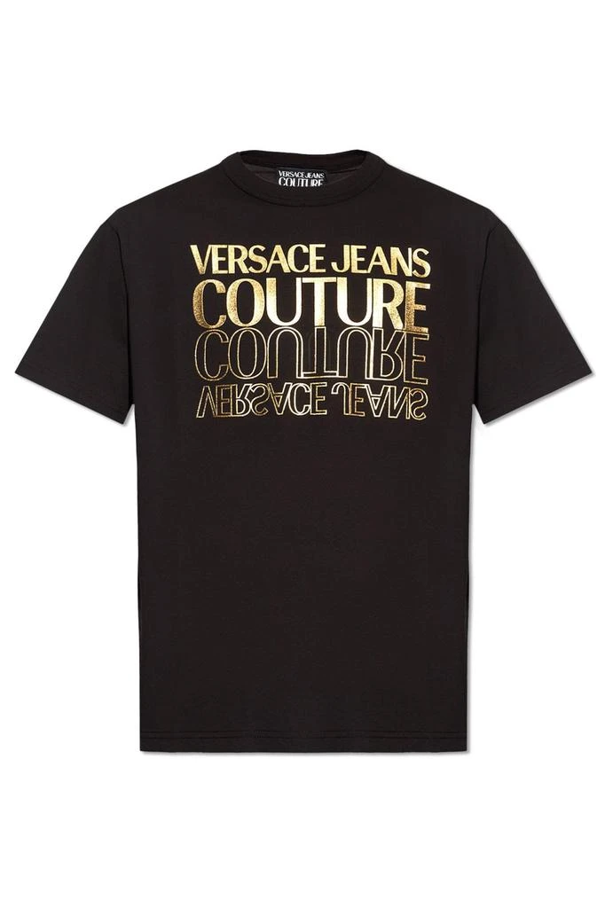 商品Versace|Versace Jeans Couture Logo Printed Crewneck T-Shirt,价格¥653,第1张图片