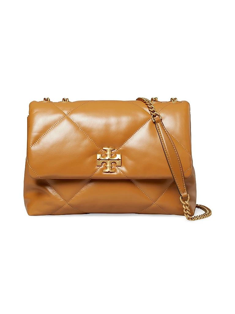 商品Tory Burch|Large Kira Diamond Leather Shoulder Bag,价格¥4417,第1张图片