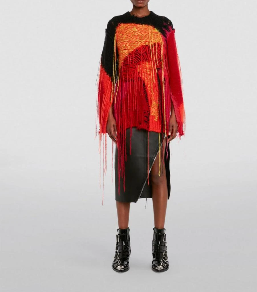 商品Alexander McQueen|Mushroom Intarsia Sweater,价格¥13937,第3张图片详细描述