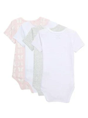 商品Calvin Klein|Baby Girl’s 4-Piece Butterfly Bodysuit Set,价格¥108,第2张图片详细描述