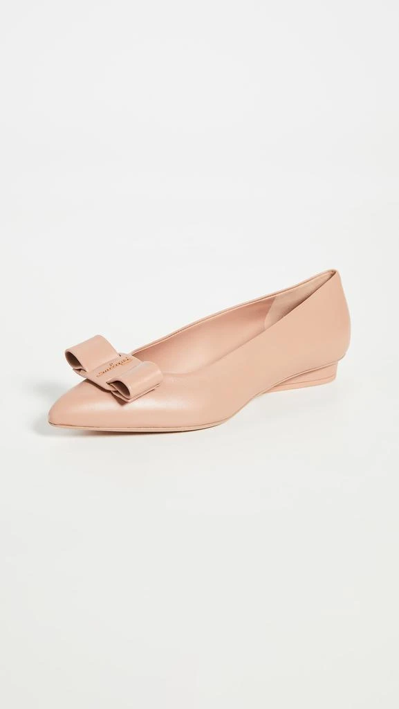 商品Salvatore Ferragamo|Salvatore Ferragamo 菲拉格慕 Viva 平底鞋,价格¥6254,第2张图片详细描述
