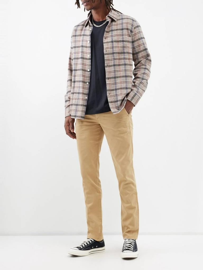 商品Rag & Bone|Fit 2 logo-embroidered cotton-blend chino trousers,价格¥752,第2张图片详细描述