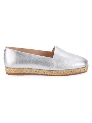 商品Stuart Weitzman|Dree Metallic Espadrilles,价格¥439,第1张图片