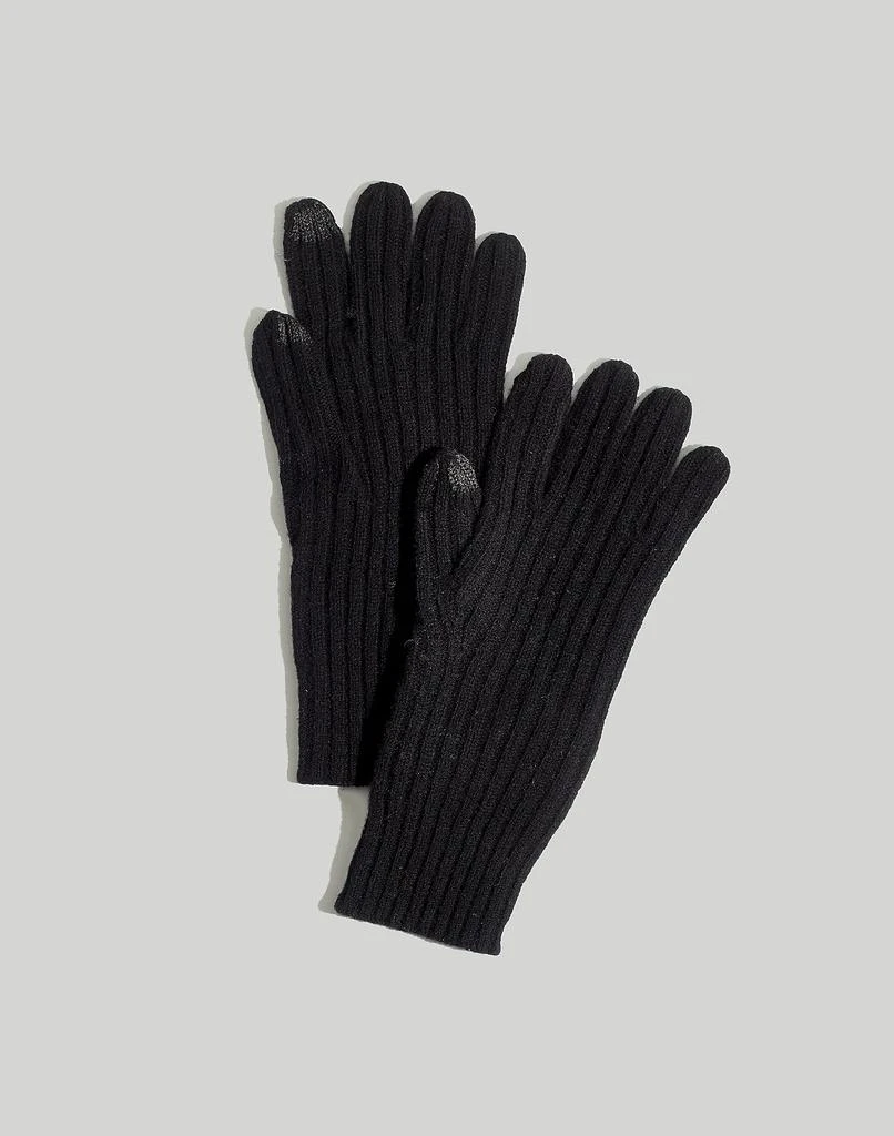 商品Madewell|Ribbed Texting Gloves,价格¥239,第1张图片