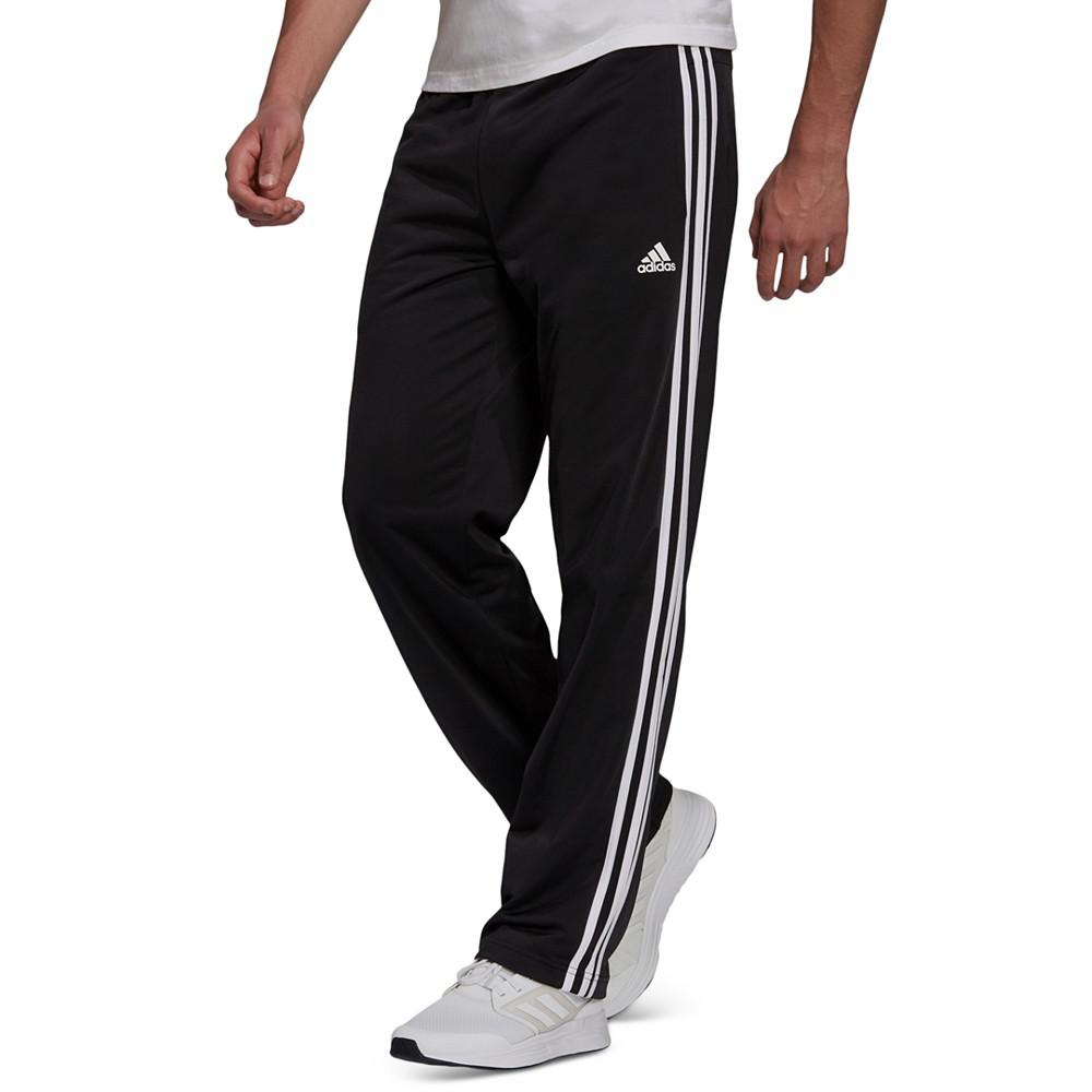 Men's Primegreen Essentials Warm-Up Open Hem 3-Stripes Track Pants商品第1张图片规格展示