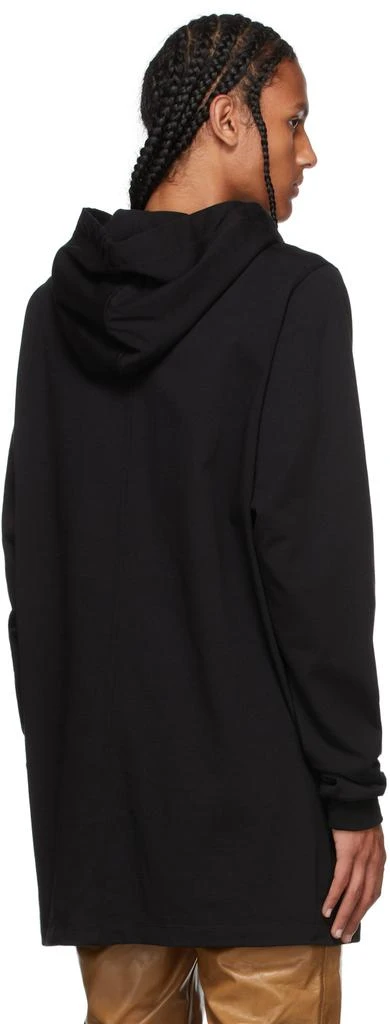 商品Rick Owens|Black Heavy Jersey Hoodie,价格¥4967,第3张图片详细描述