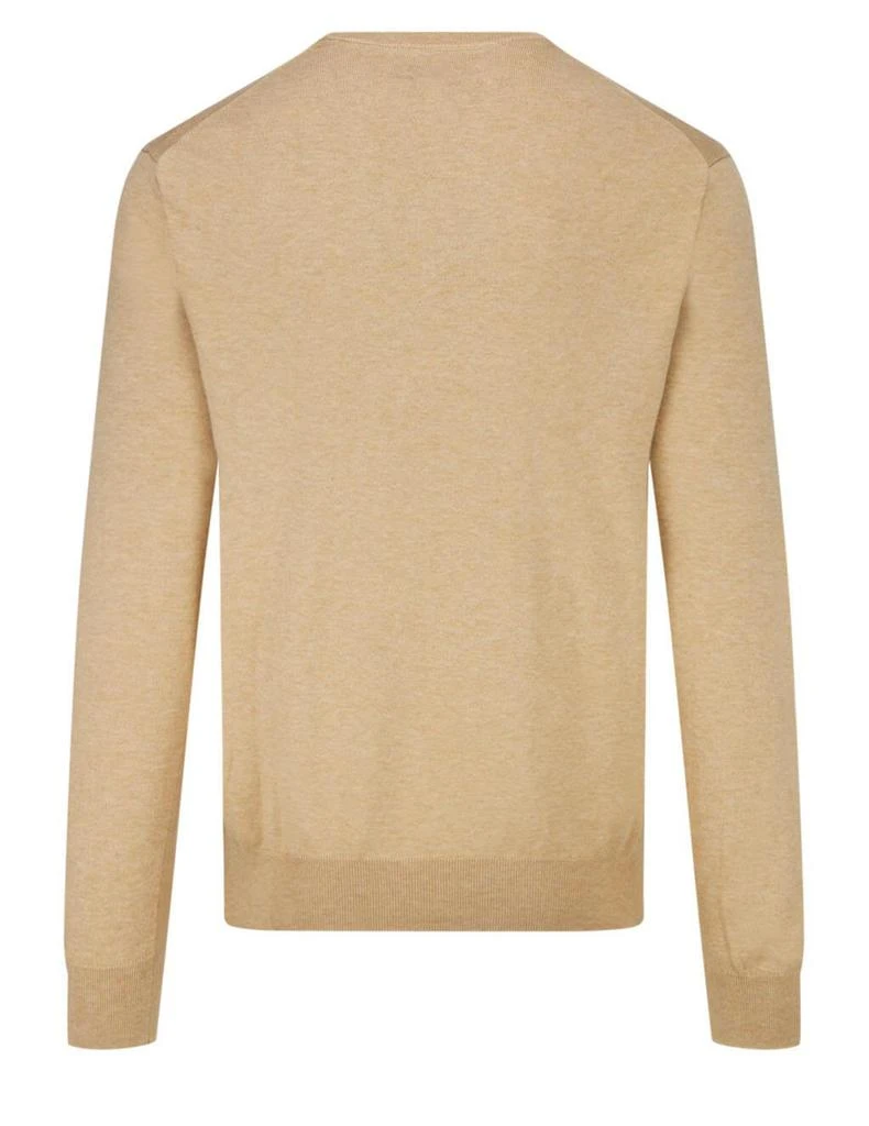 商品Ralph Lauren|Ralph Lauren Men's 'POLO' Slim Fit Crewneck Jumper - Camel,价格¥912,第2张图片详细描述