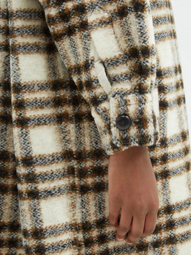 商品Isabel Marant Étoile|Fontizi checked wool-blend coat,价格¥2505,第4张图片详细描述