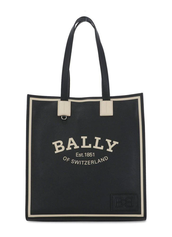 商品Bally|Bally Logo Detailed Tote Bag,价格¥5606,第1张图片