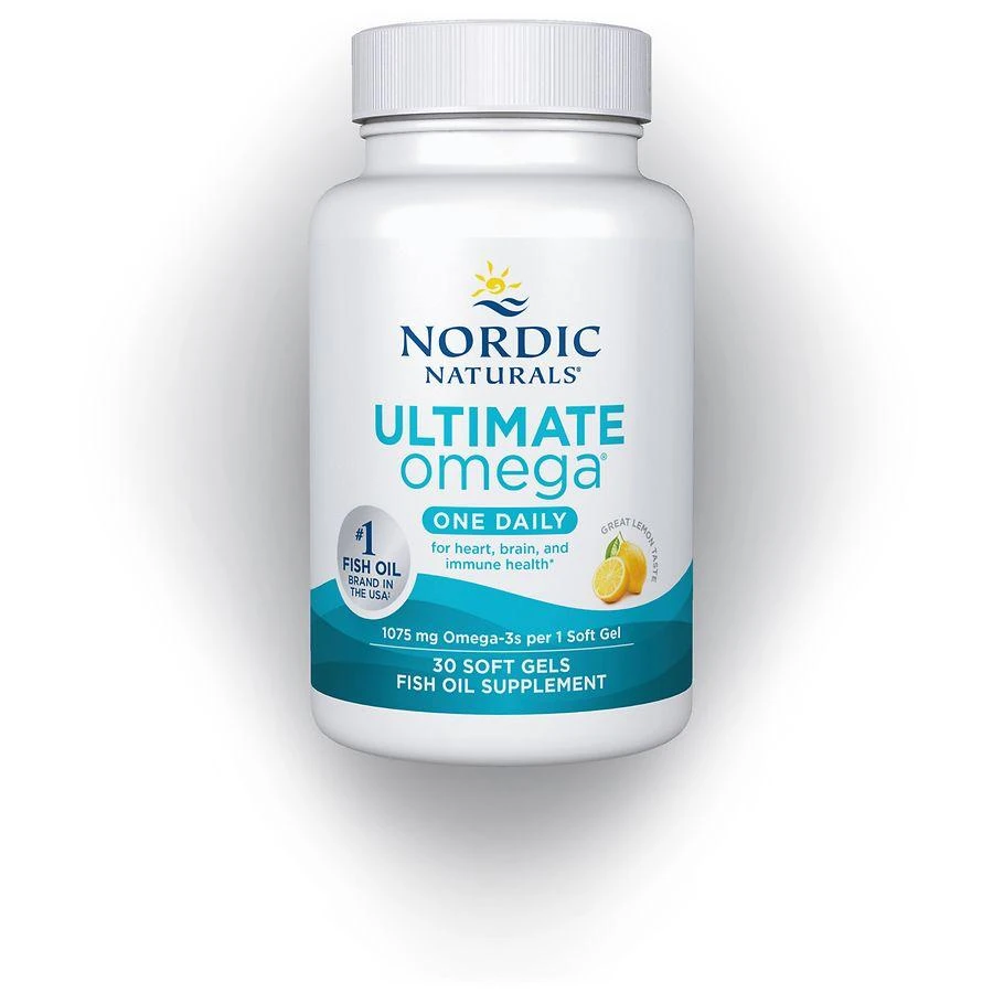 商品Nordic Naturals|Ultimate Omega One Daily Fish Oil Supplement Soft Gels Lemon,价格¥244,第3张图片详细描述